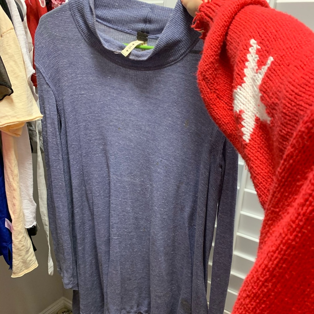 free people sweater tunic/dress